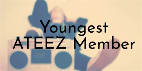 8 of the Youngest Members of ATEEZ - Oldest.org