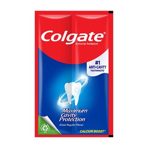 Colgate Maximum Cavity Protection Sachet - Fight Tooth Cavities & Decay ...