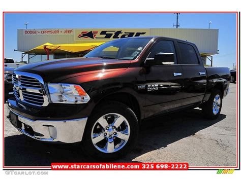 2013 Western Brown Pearl Ram 1500 Lone Star Crew Cab 4x4 #79628089 | GTCarLot.com - Car Color ...