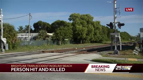 Deadly Brightline train crash in Delray Beach