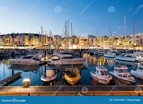 Albufeira Marina, Algarve, Portugal Editorial Image - Image of ...