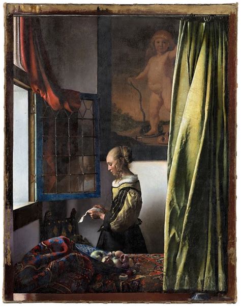 Vermeer Painting Restoration Reveals a Portrait of Cupid Hidden for ...