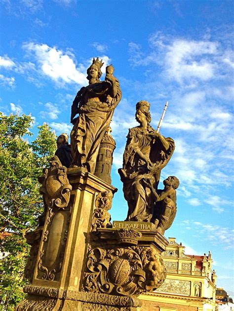 Charles Bridge Statues Photograph by Hannah Rose - Fine Art America