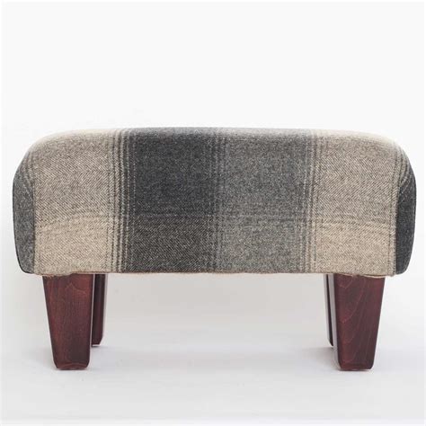 Grey Pattern Footstools - Just Lovely Products