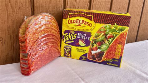 Old El Paso Takis Taco Shells Review: They'll Level Up Your Taco Night