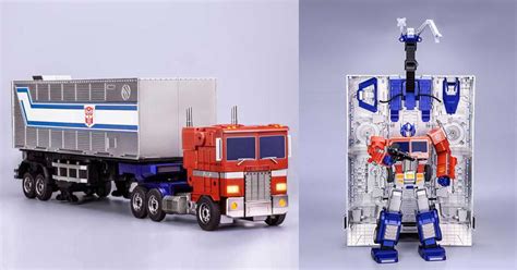 Robosen's Optimus Prime Transformer robot truck gets an auto-converting ...