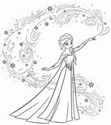 Ausmalbilder Elsa  Besten Malvorlagen Für Mädchen sketch template