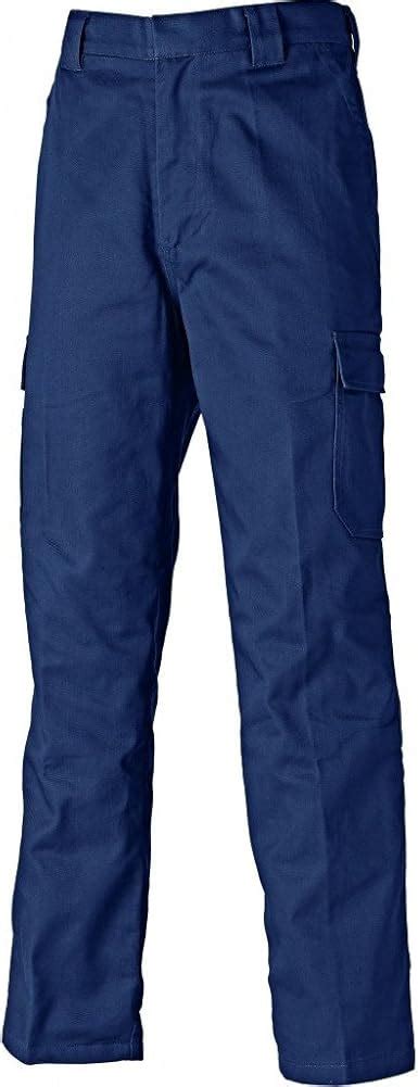 Dickies Mens Warm Fleece Lined Cargo Pant Hardwearing Trouser Pants Multi Pocket Workwear Casual ...