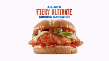 Sonic Drive-In Fiery Ultimate Chicken Sandwich TV Spot, 'Fiery Intro' - iSpot.tv