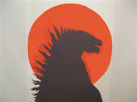 Godzilla 2014 silhouette by dragonsforemost on DeviantArt