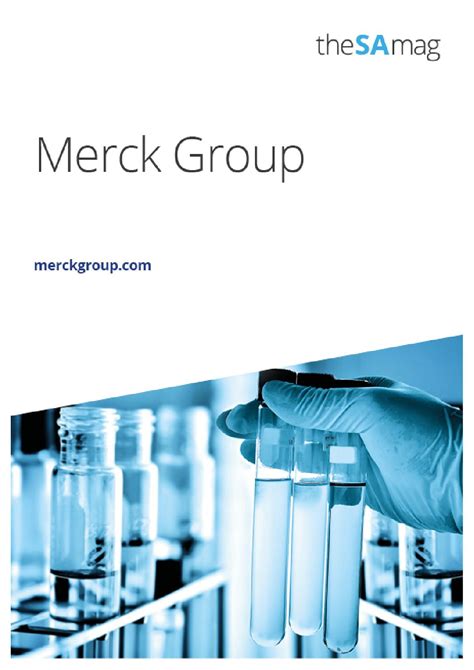 Merck Group - Company Brochure - TheSA-Mag by Glass House Management Ltd - Issuu