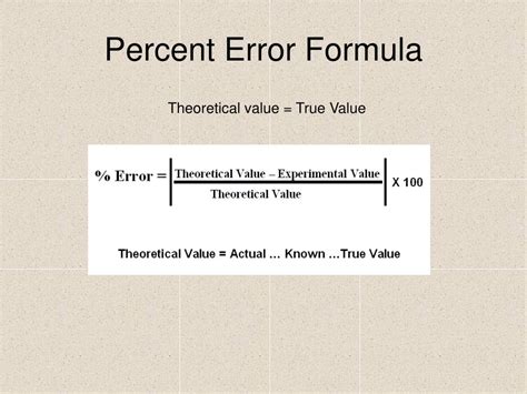 How To Find Percentage Error In Physics - Tutordale.com