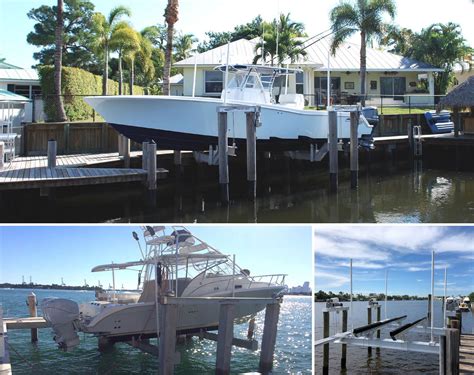 Yacht Lift Systems - Hurricane Boat Lifts | A Boat Worth Lifting Belongs On A Lift Worth Owning