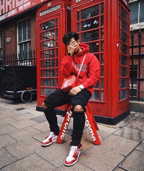 Off-White x Air Jordan 1 Chicago AA3834-101 | Streetwear men outfits, Good jean brands, Mens ...