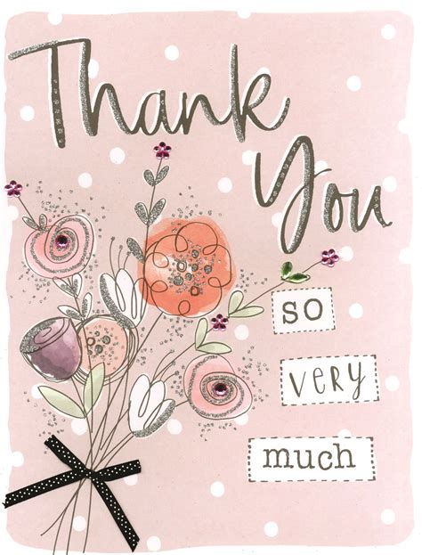 Thank You So Very Much Gigantic Greeting Card A4 Sized Cards | Cards