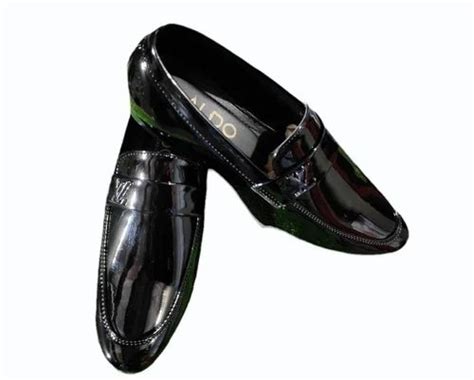 Plain Men Black Shoes, Shoe Type: Formal Shoe at Rs 220/pair in Agra ...