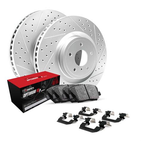 R1 Concepts Front Brakes and Rotors Kit |Front Brake Pads| Brake Rotors ...