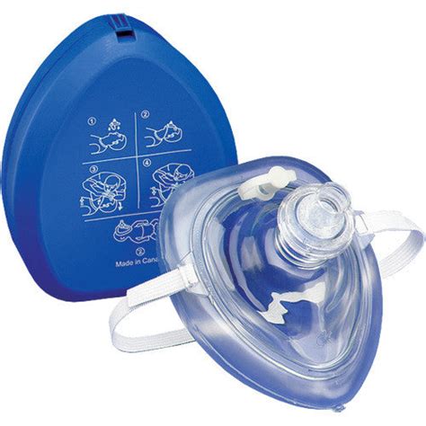 CPR Pocket Mask - Protective Device with Viral & Bacterial Filter in h