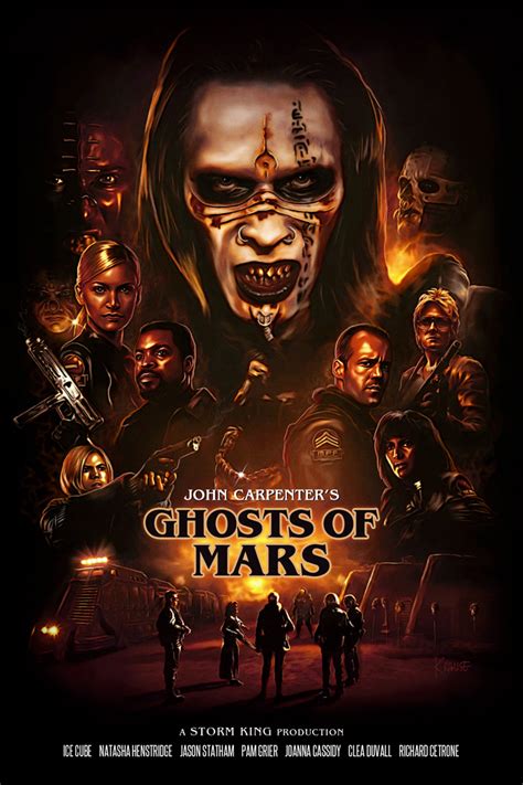 Ghosts Of Mars Poster