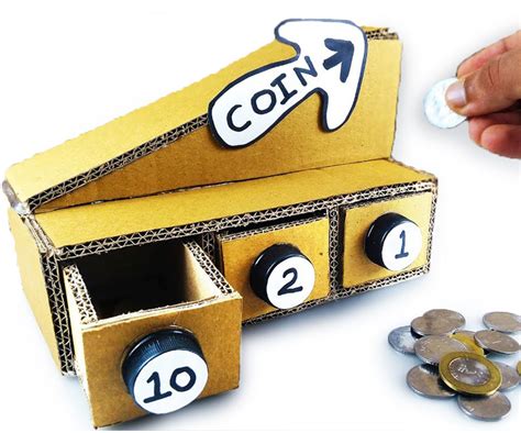 DIY Coin Sorting Machine / Self Sorting Coin Bank : 19 Steps ...