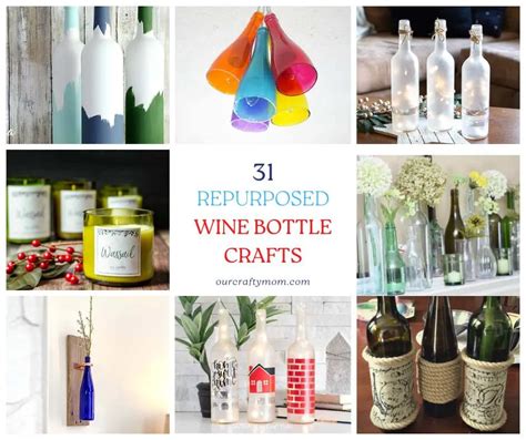 31 Of The Most Creative Crafts for Wine Bottles