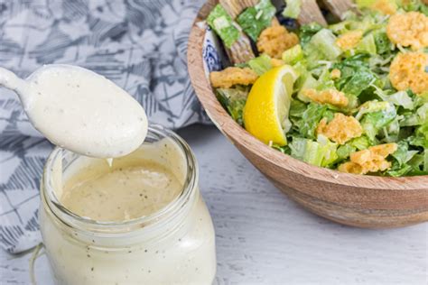 The Best Homemade Keto Caesar Dressing Recipe - Hip2Keto