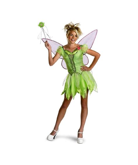 Beautiful Tinkerbell Teen Disney Girl Costume - Girls Disney Costume