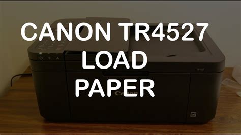 How To Load Paper In Canon P23-dhv