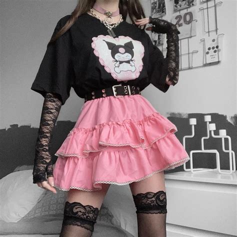 Pin by Phoebe Winchester on sanriocore - sanriogoth in 2022 | Alternative outfits, Pastel goth ...