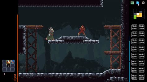 Mock-up art for Metroidvania+DeckBuilder game idea! : r/PixelArt