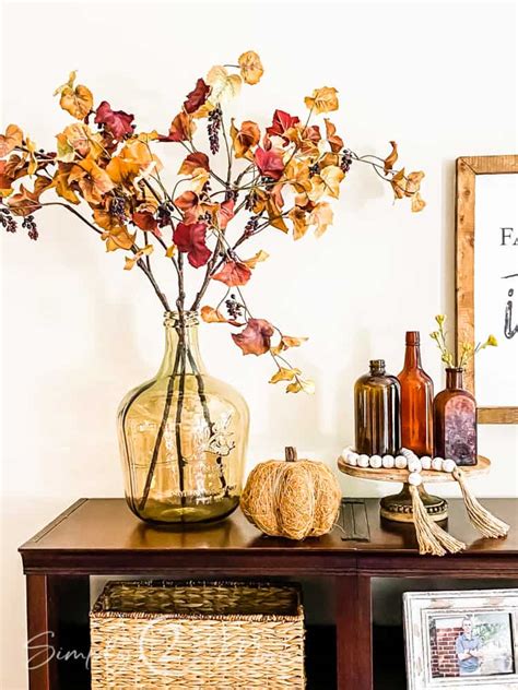 How to Use Vintage Amber Bottles in Your Fall Decor – Simply2moms