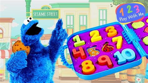 Numbers and cookies | Cookie Monster - YouTube