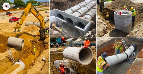 33+ Photos Of Concrete Drainage Pipes Installation! | Engineering ...