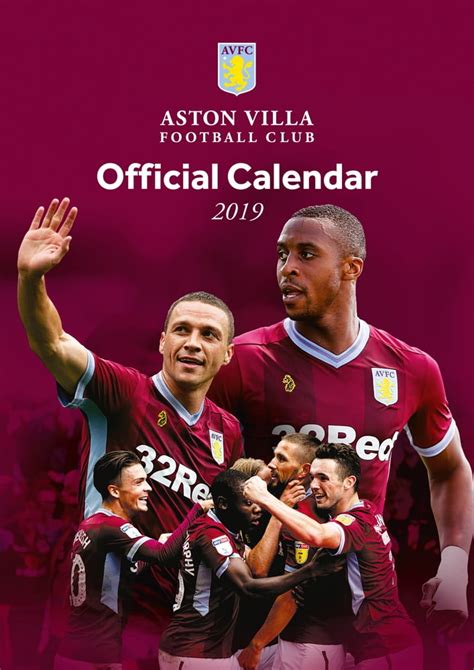 The Official Aston Villa Calendar 2020 (Calendar) - Walmart.com ...