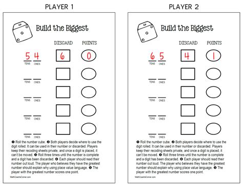 Place Value Games - Math Coach's Corner