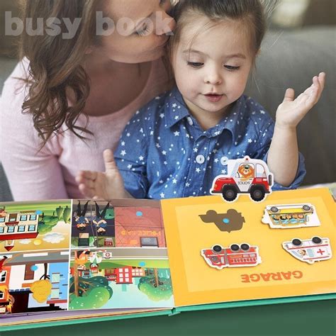 Montessori Busy Book for Kids to Develop Learning Skills
