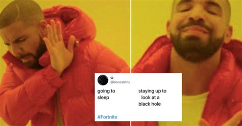 'Fortnite' players are coping with The End with black hole memes, obviously | Black hole ...