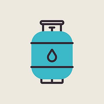 Gas Cylinders Icon Background Butane Helium Vector, Background, Butane, Helium PNG and Vector ...