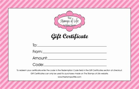 Free Gift Certificate Template Word Generic Certificates Print Within G… | Gift certificate ...