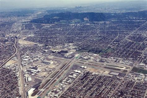 An aerial view of Burbank Bob Hope Airport. | Bob hope airport, Air traffic control, Aerial