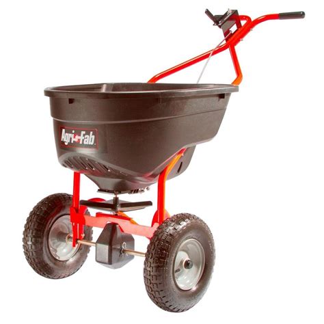 Agri-Fab SmartSpreader 130 lb. Push Broadcast Spreader-45-0462 - The Home Depot