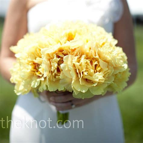 Yellow Peony Bouquet