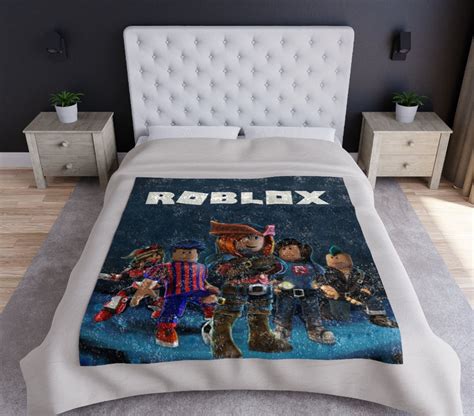 Roblox Crushed Velvet Blanket - Etsy