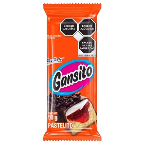 Pastelito Marinela Gansito 50 g | Walmart