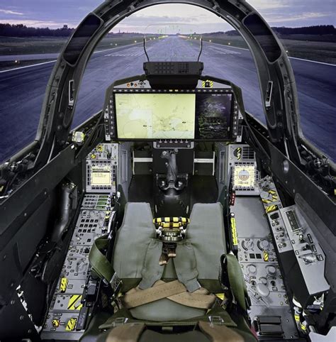 Saab JAS 39E Gripen cockpit : aviation