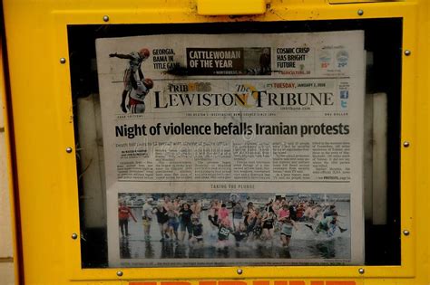 LEWISTON TRIBUNE_IDAHO USA editorial stock photo. Image of journalism ...