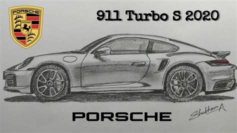 Drawing of the rear corner of a Porsche 911 Turbo - agrohort.ipb.ac.id