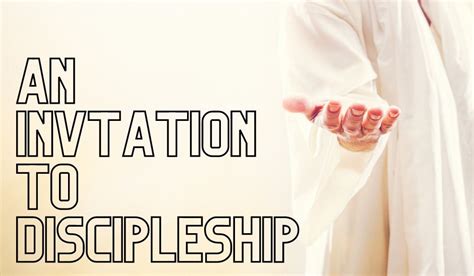 How Jesus Gives an Invitation to Discipleship