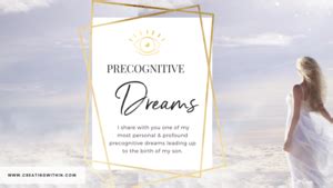 Have you ever had precognitive Dreams? — CreatingWithin