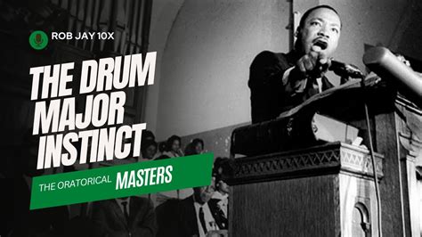 Martin Luther King Classic Sermon - The Drum Major Instinct - YouTube